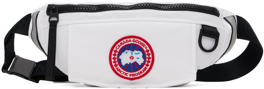 Canada Goose White Waist Pack Belt Bag