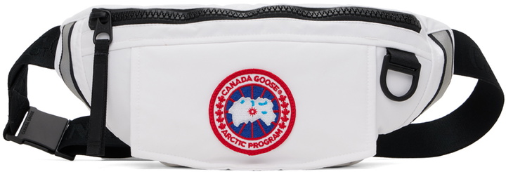 Photo: Canada Goose White Waist Pack Belt Bag