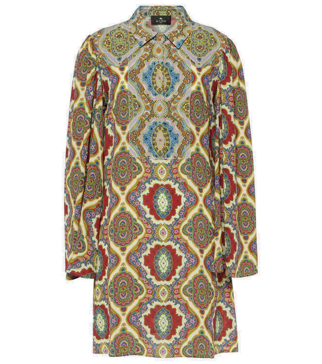 Etro Printed minidress Etro