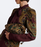 Etro Mini leopard-print pouch