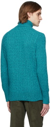 Erdem Blue Merino Nikos Sweater