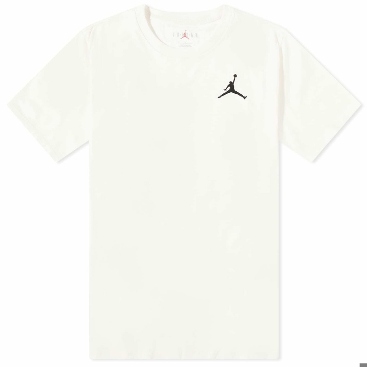 Photo: Air Jordan Men's Jumpman T-Shirt in Pale Ivory/Black