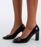Gucci Signora Horsebit leather pumps