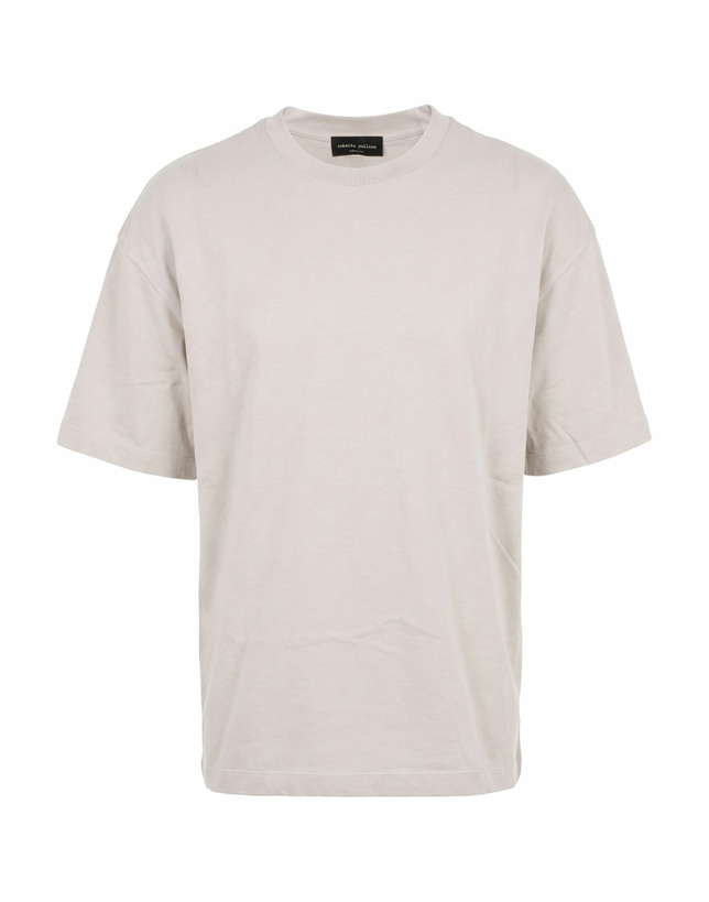 Photo: Roberto Collina Mens T-shirt in Light grey