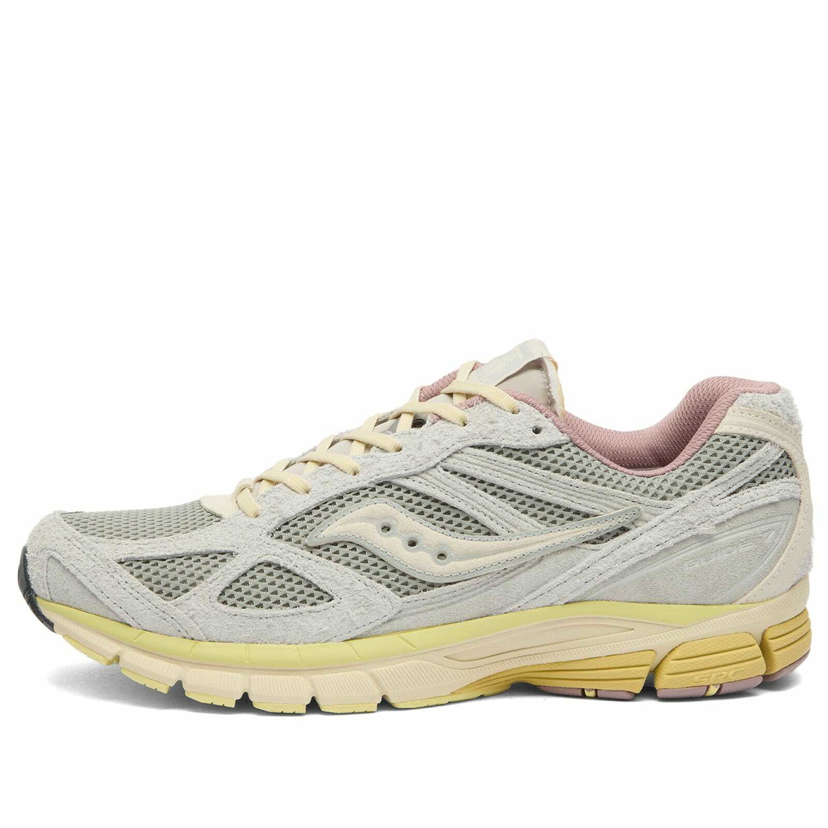 Saucony Men's x 3Sixteen Guide 7 Sneaker in Graphite