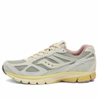 Saucony Men's x 3Sixteen Guide 7 Sneaker in Graphite