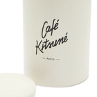 Maison Kitsuné Men's Cafe Kitsune Ceramic Pot 860Ml in Latte