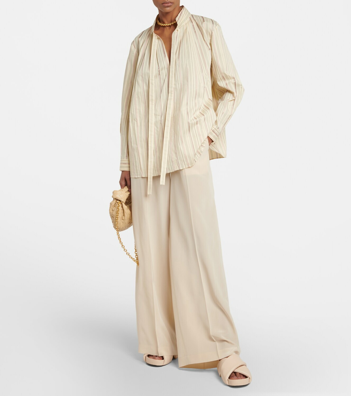 Joseph - Hulin wide-leg silk crêpe pants