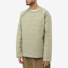 F/CE. Men's Down Inner Sweat in Sage Green