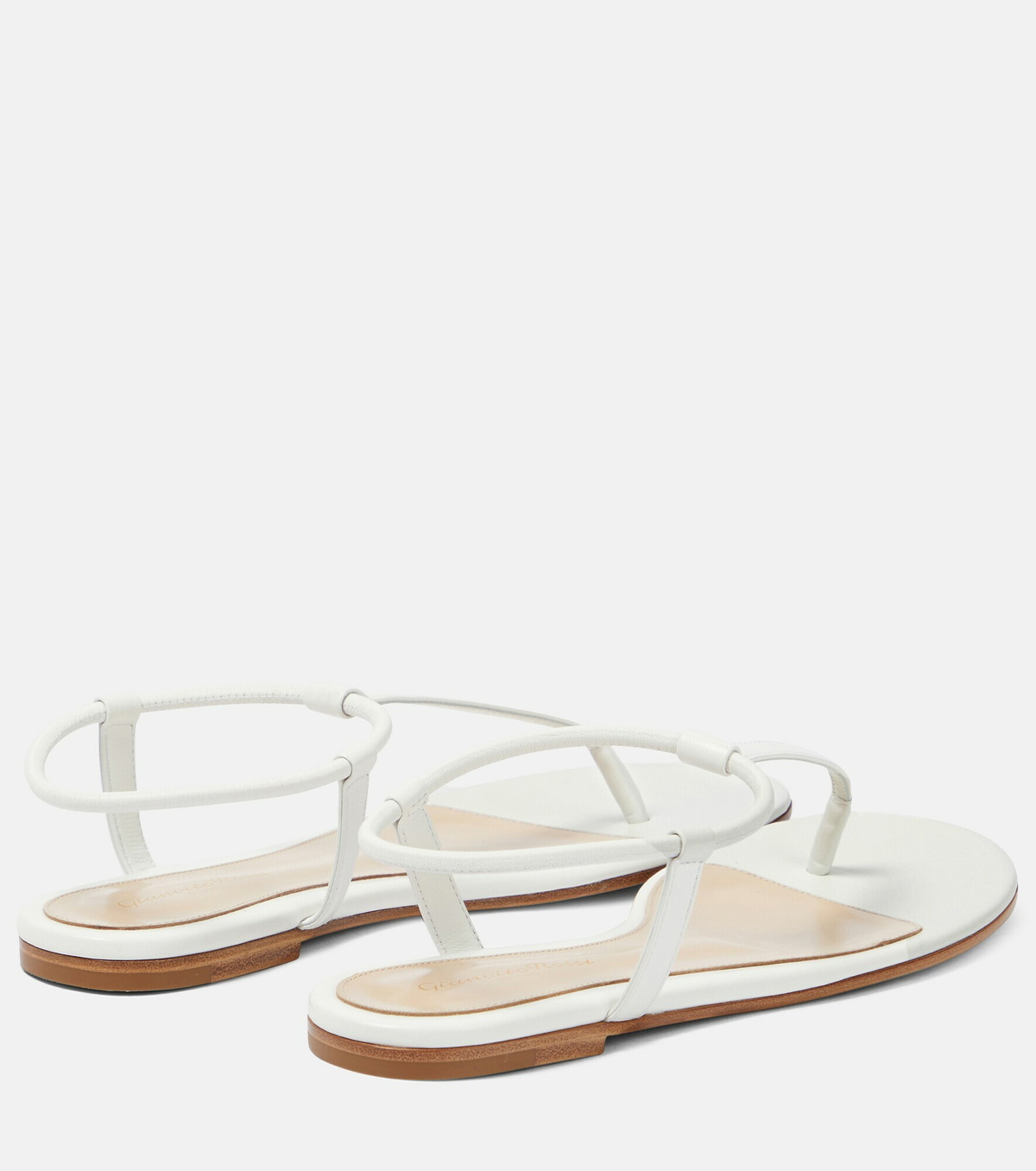 Gianvito Rossi - Jaey leather thong sandals Gianvito Rossi