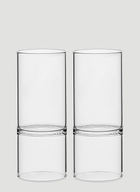 Fferrone Design Set Of Two Revolution Liqueur And Espresso Glass