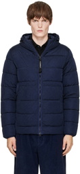 C.P. Company Navy Chrome-R Goggle Down Jacket