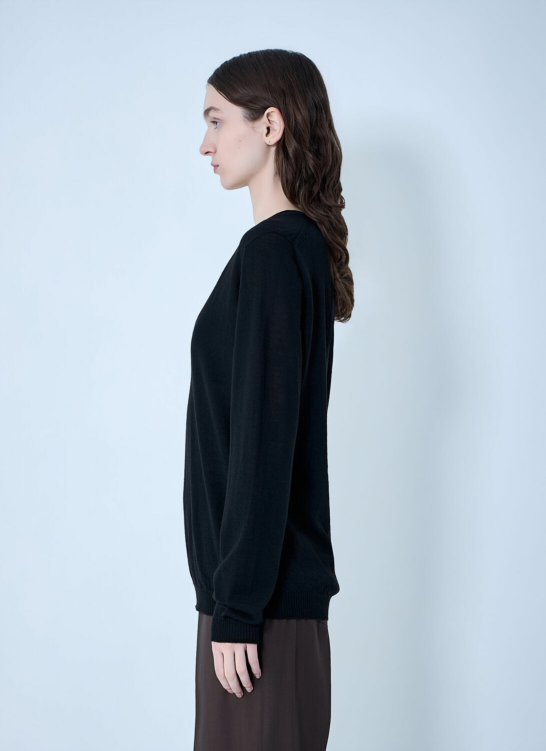 Rick Owens V Neck Pull Knit