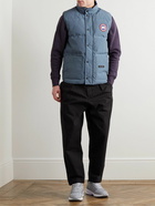 Canada Goose - Slim-Fit Freestyle Crew Quilted Arctic Tech Down Gilet - Blue