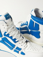AMIRI - Skel-Top Colour-Block Leather High-Top Sneakers - Blue