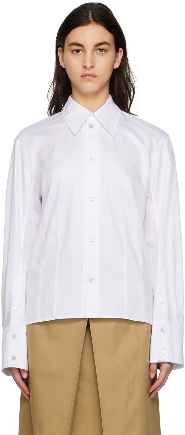 Wooyoungmi White Slit Shirt