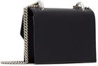 Jimmy Choo Black Micro Paris Shoulder Bag