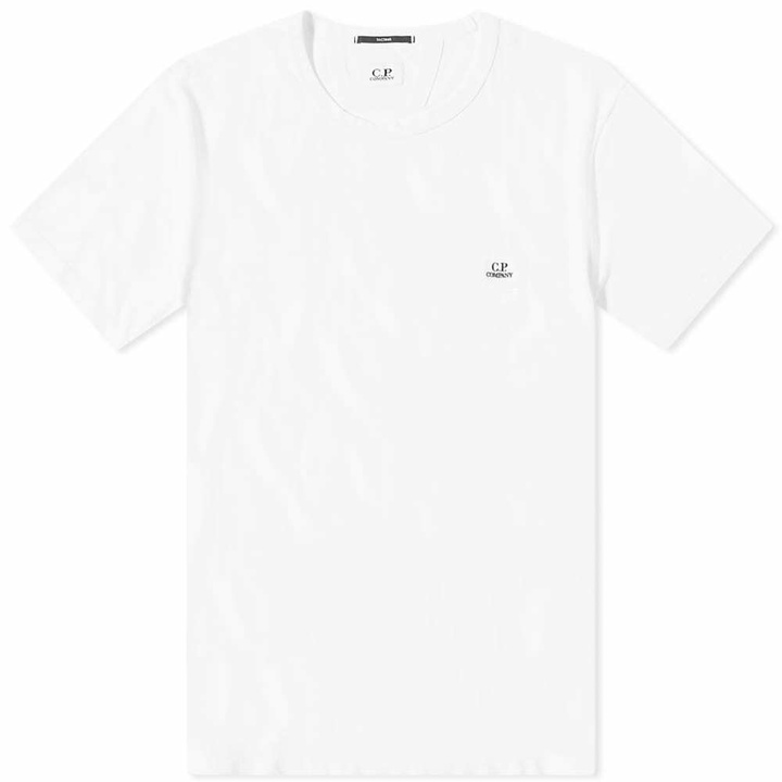 Photo: C.P. Company Men's Pique Pastel T-Shirt in Gauze White