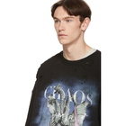 Amiri Black City Dragon Sweatshirt