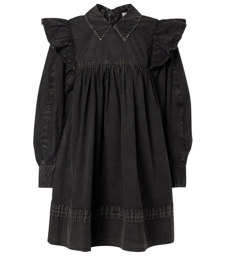white christmas dresses Cotton Poplin Open-Neck Smock Dress – Club21.com