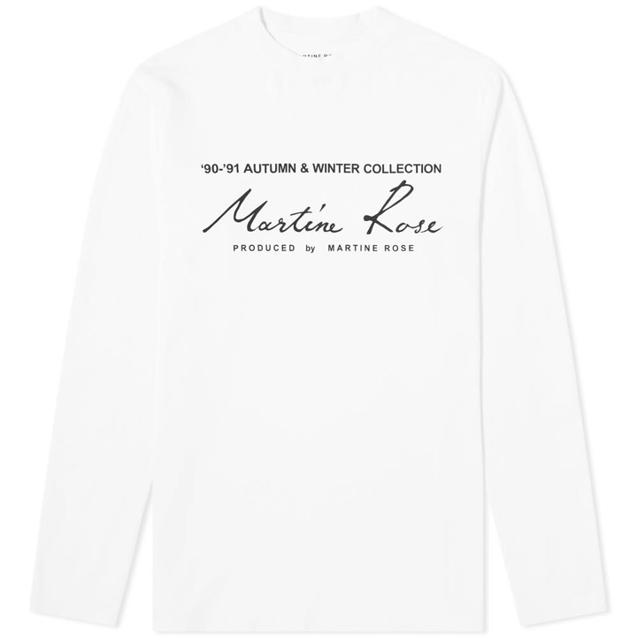 Photo: Martine Rose Collection Date Long Sleeve Tee