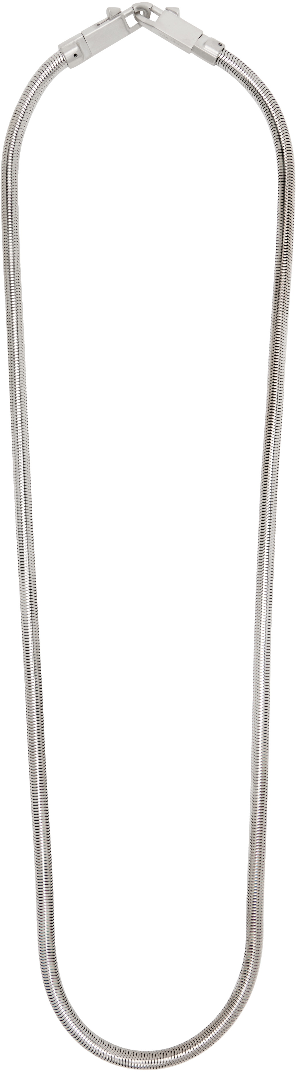 Rick Owens Silver Hollywood Teardrop Keychain Rick Owens