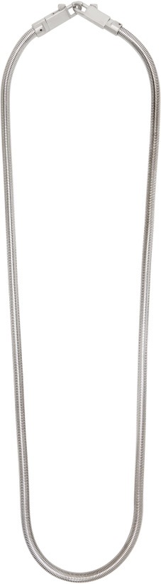 Photo: Rick Owens Silver Concordians Snake Keychain