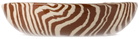 Henry Holland Studio Orange & White Stripe Pasta Bowl