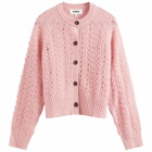 YMC Women's Foxtail Cardigan in Pink