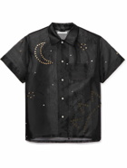 SKY HIGH FARM - Boticelli Constellation Sequin-Embellished Organza Shirt - Black