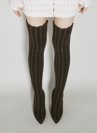 Isa Boulder Cactus Knit Boots