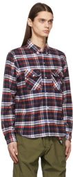 Billionaire Boys Club Navy Check Shirt