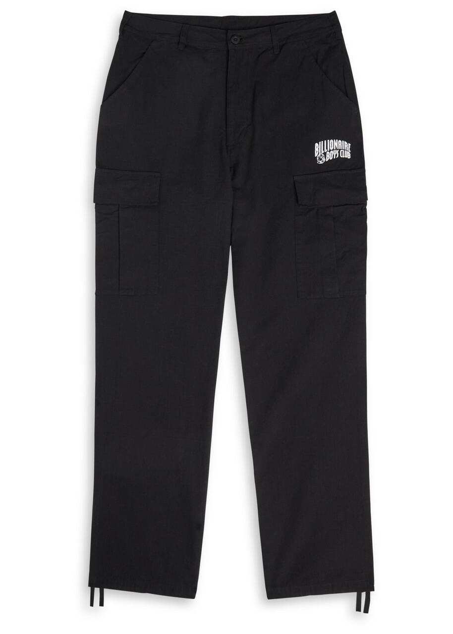 Billionaire Boys Club Small Arch Logo-print Cotton Cargo Trousers Black