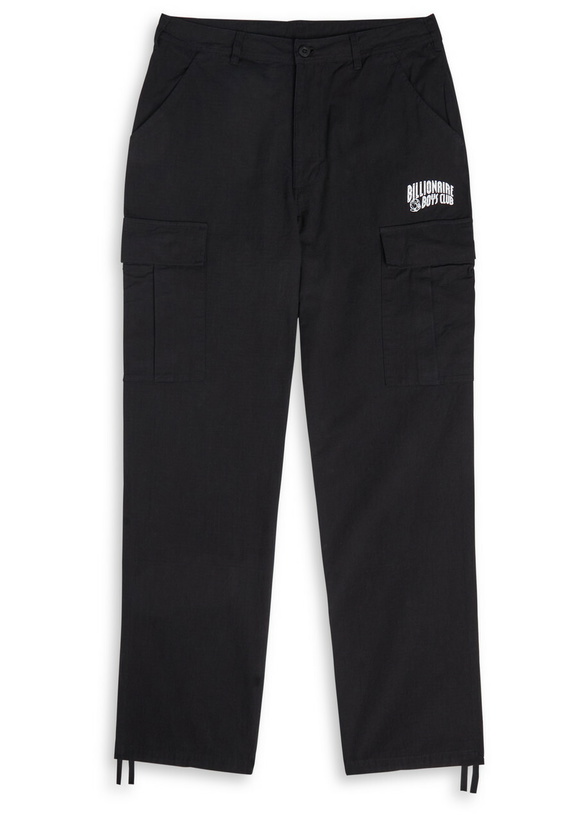 Photo: Billionaire Boys Club Small Arch Logo-print Cotton Cargo Trousers Black