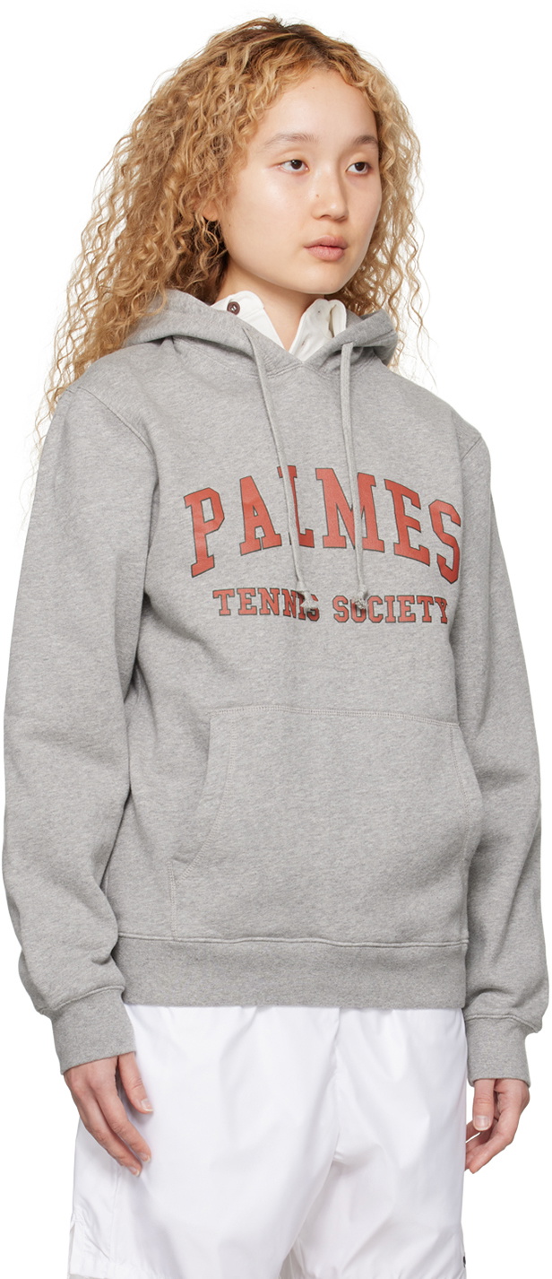 Palmes Gray Mats Hoodie