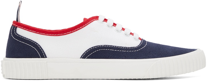 Photo: Thom Browne Multicolor Heritage Vulcanized Sneakers