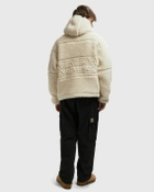 Napapijri FLEECE HOODIE JACKET Beige Mens Fleece Jacket