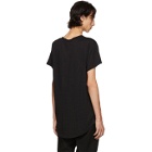 Ann Demeulemeester Black What Remains Is Future T-Shirt