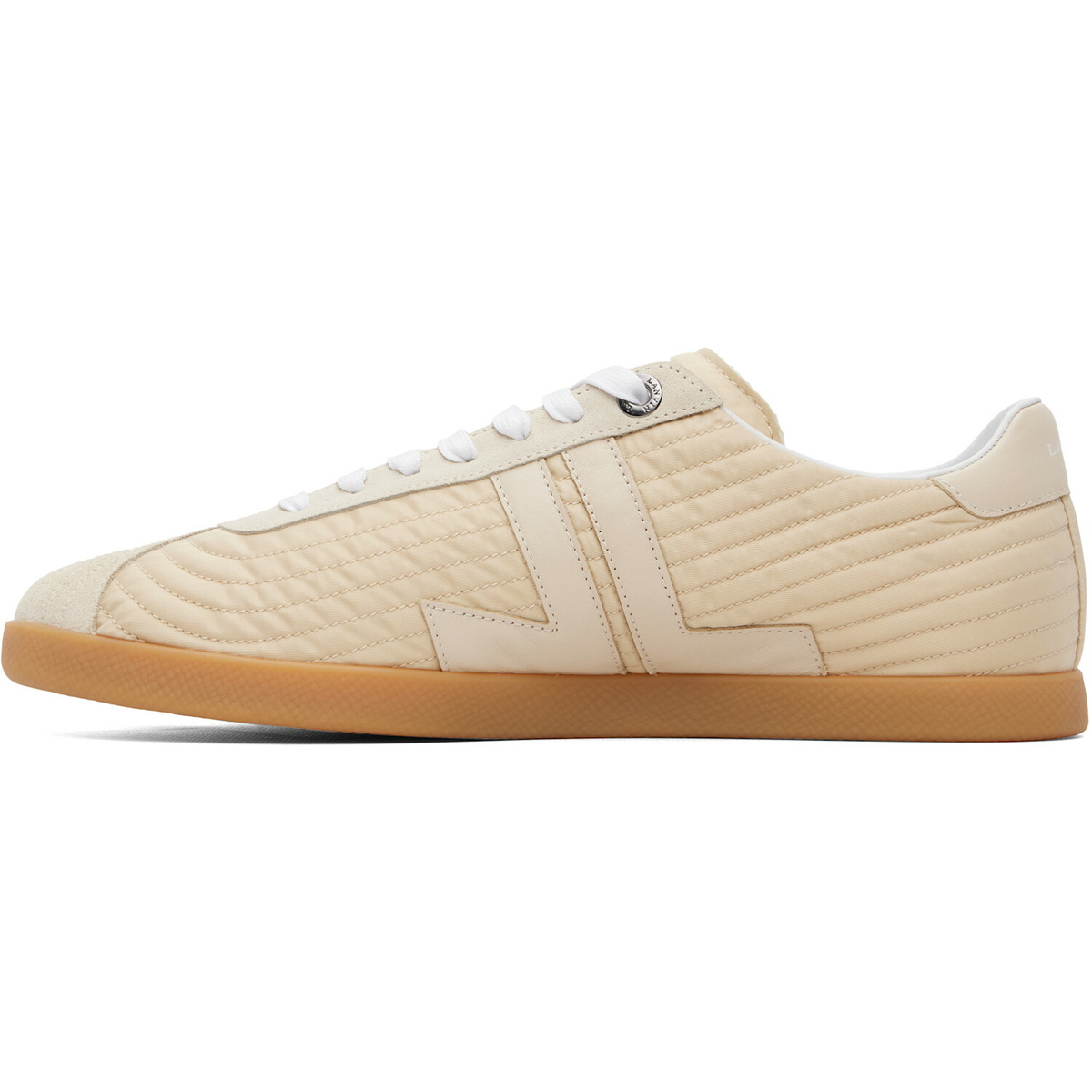 Lanvin Beige Glen 2.0 Nylon Sneakers