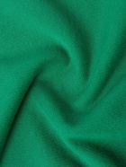 Dolce&Gabbana - Oversized Logo-Print Cotton-Jersey Hoodie - Green