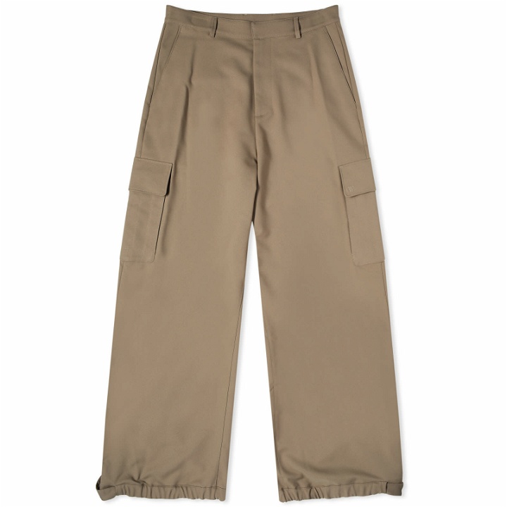 Photo: Off-White Men's Drill Cargo Pants in Beige