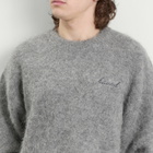 Bound Men's Dexter Cropped Alpaca Jumper in Grey