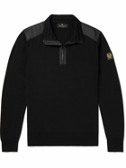 Belstaff - Kilmington Wool Half-Zip Sweater - Black