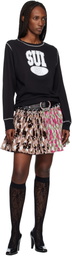 Anna Sui Black 'Sui 81' Thermal T-shirt