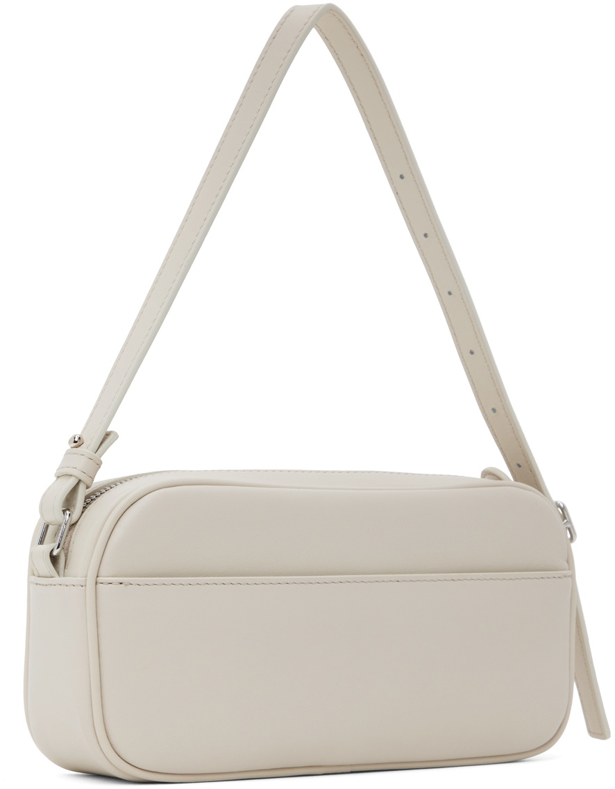 Courrèges Off-White Camera Baguette Shoulder Bag