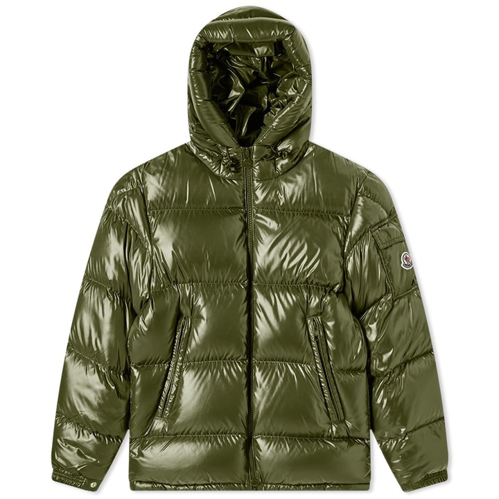 Photo: Moncler Men's Ecrins Down Jacket in Green