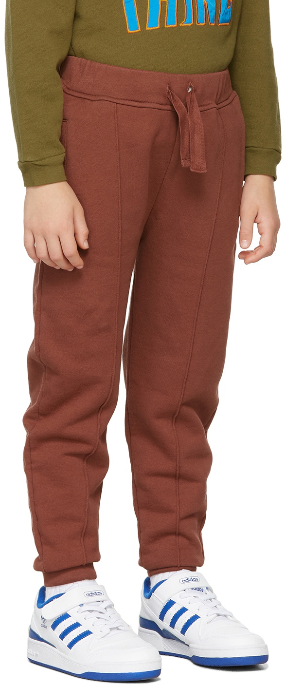 Repose Ams Kids Brown Jogger Lounge Pants Repose Ams