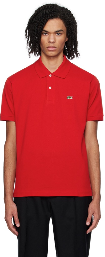 Photo: Lacoste Red L.12.12 Polo