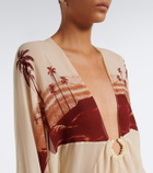 Johanna Ortiz Printed georgette kaftan