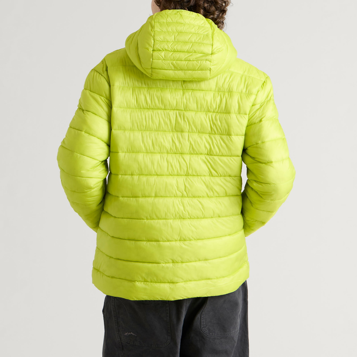 Mellow Clo Men's Alpine LT Puffer Jacket in Persian Lime